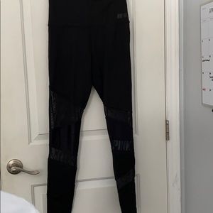 Victoria Secret + PINK black leggings